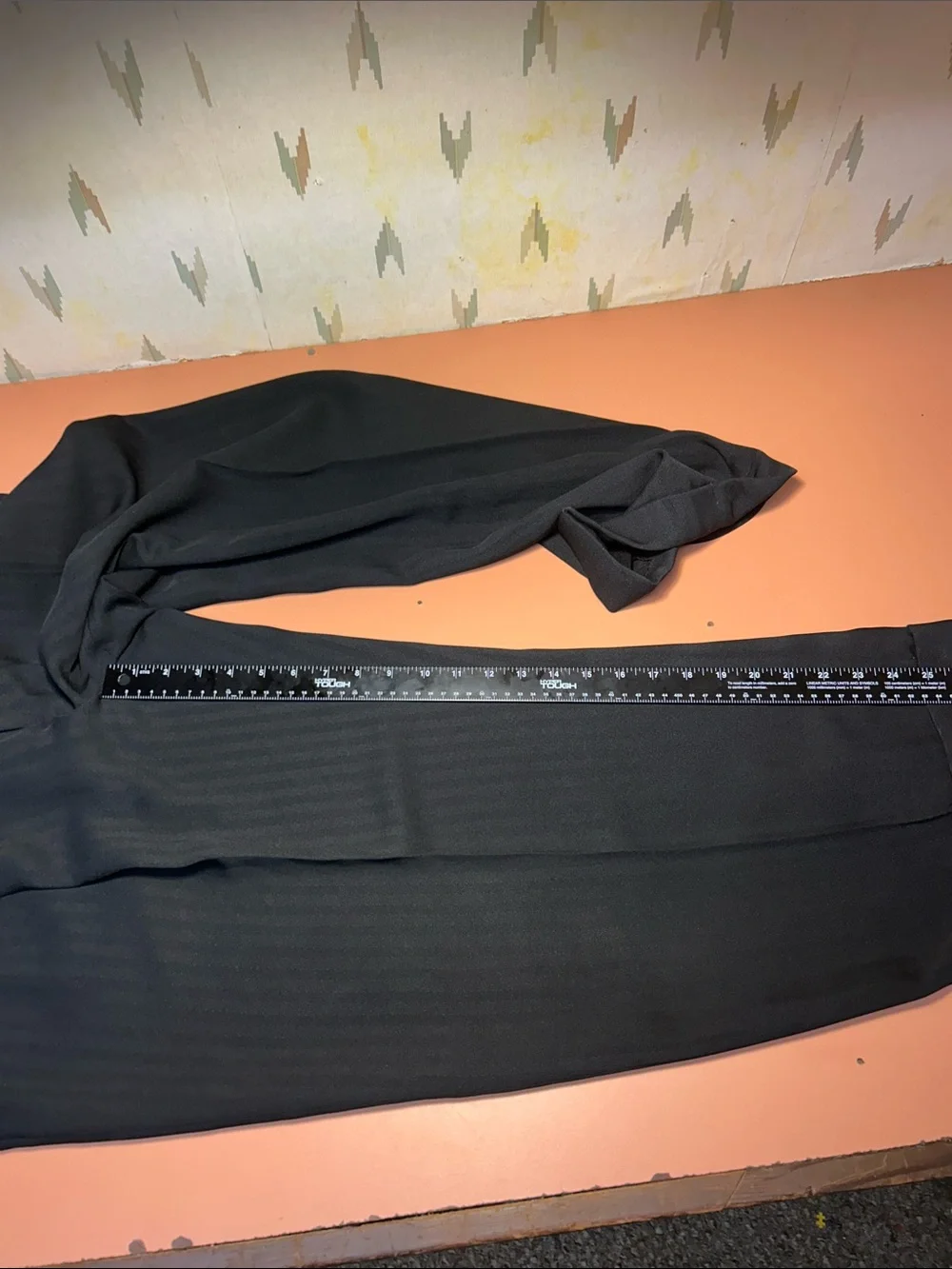 Classic Black Men’s six button two piece suit